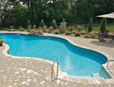 An Exact Liner Fit with A Matrix Pool Systems Pool Liner