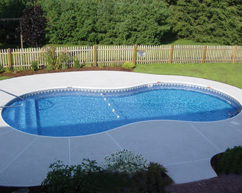 Oval Inground Pool Installation