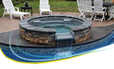 Poolside Spas and Hot Tubs for Inground Pools