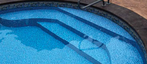 Join meinto a pool with step pads.  Custom pools, Pool construction,  Modern pools