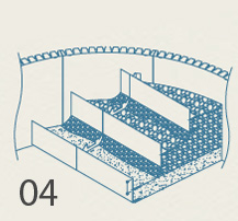 How to install a Nexus Built In Pool Stair Step 4