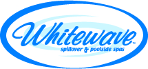 Whitewave Poolside and Whitewave Spillover Spas and Hot Tubs For Pools